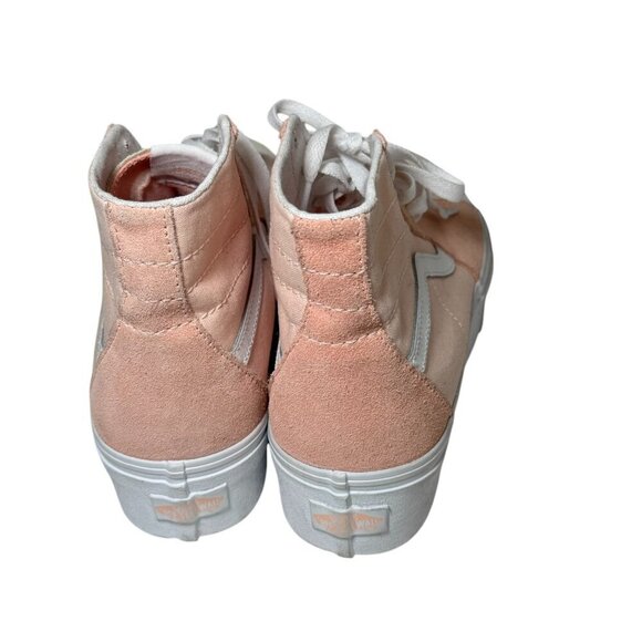 Vans Sk8-Hi Tapered Stackform Color Block Peach Platform Shoe Women's 9.5 NEW - Picture 4 of 8